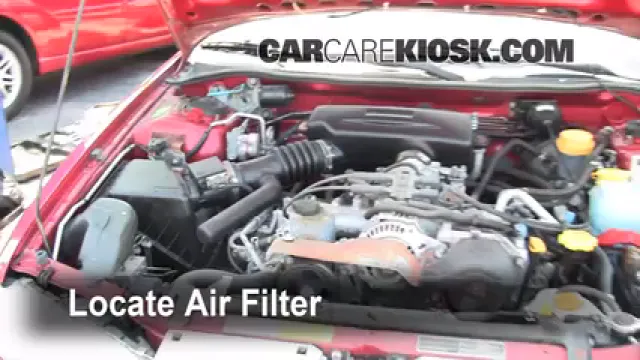 1997 Subaru Legacy L 2.2L 4 Cyl. Wagon Filtro de aire (motor) Cambio